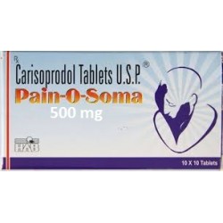 SOMA ®BRAND  (CARISOPRODOL) 500 mg 180 Pills