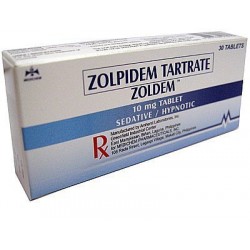 Ambien (Zolpidem Tartrate) 10mg  30 Pills